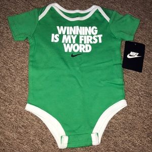 NWT Nike Baby onesie 3/6 months